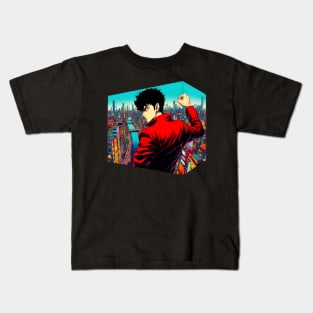 Anime Wonderland: Whimsical Art Prints Featuring Manga-Inspired Designs for Otaku Bliss! Kids T-Shirt